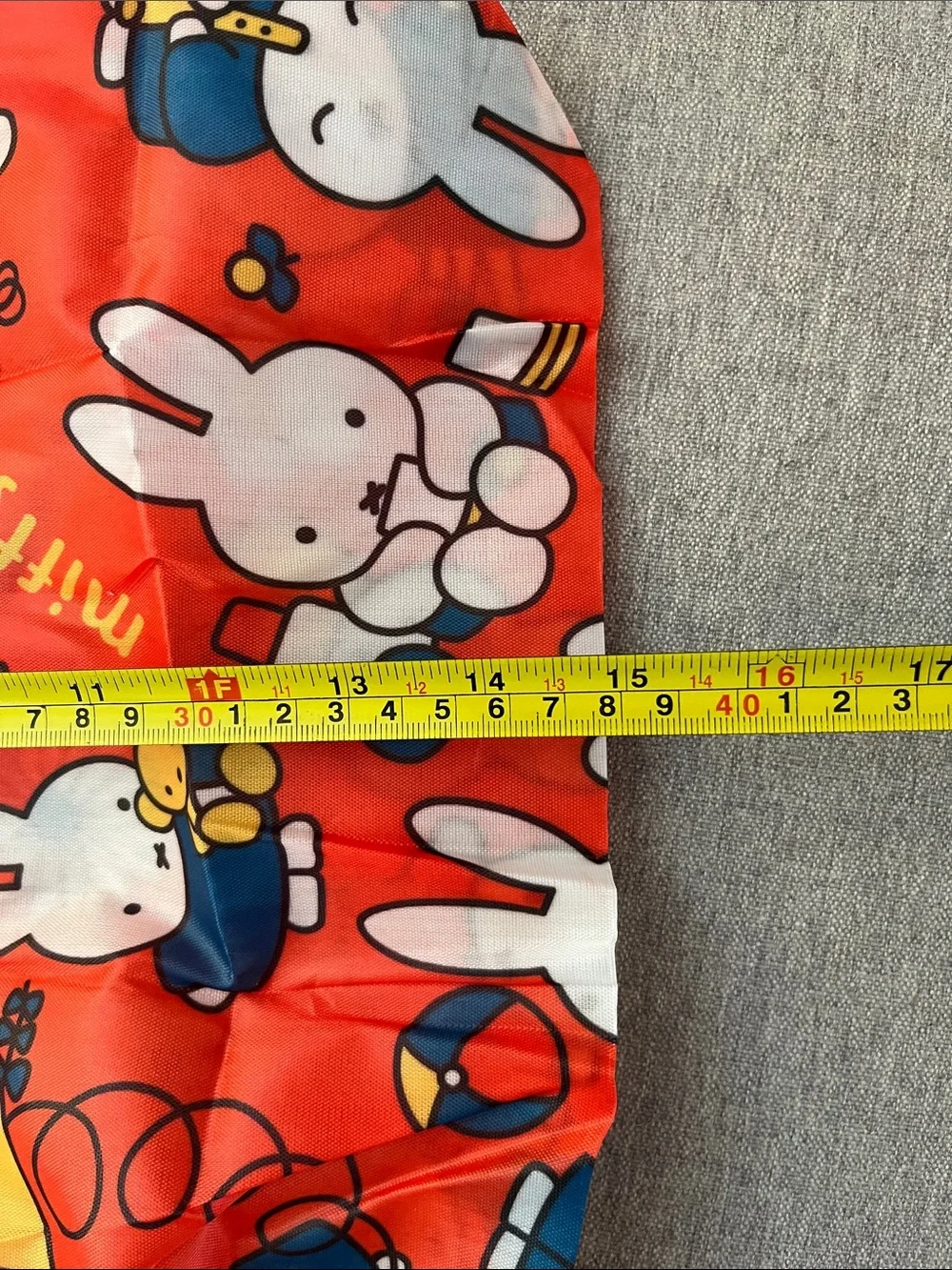 Miffy Foldable Tote Bag with Multicolor Character Print NWT